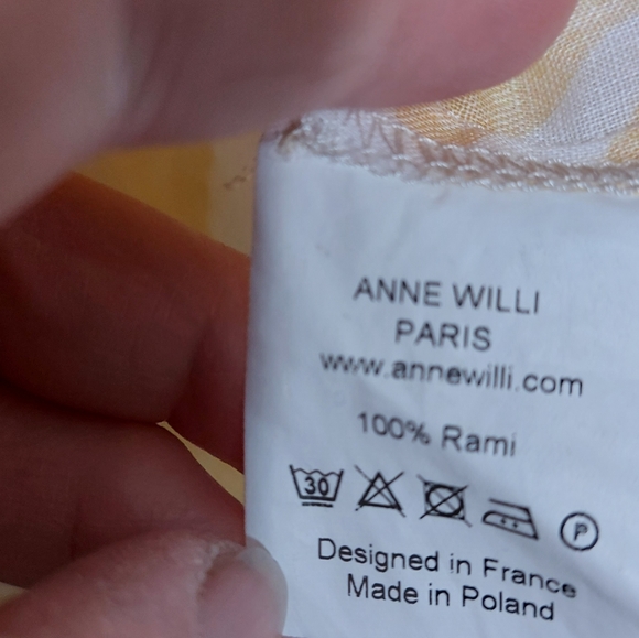 Anne Willi Paris rami patterned blouse - Picture 7 of 8